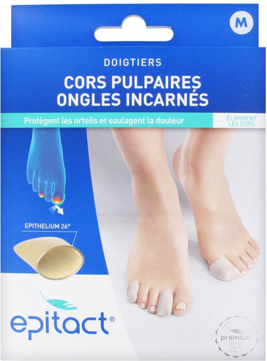Epitact digitops talla m - protectores de dedos de silicona - vendaje deportivo para dedos de los pies y manos