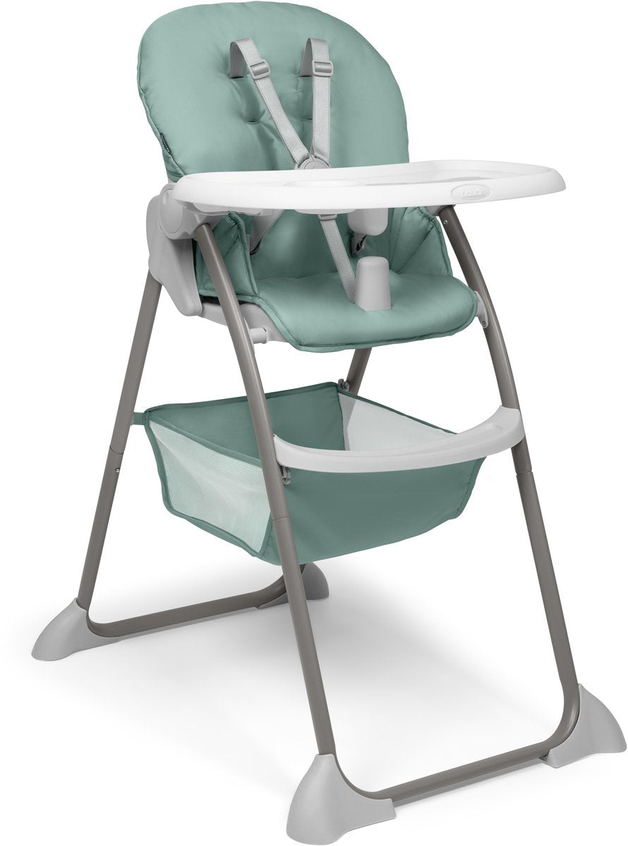 Hauck - sit n fold - trona plegable compacta - menta polvorienta