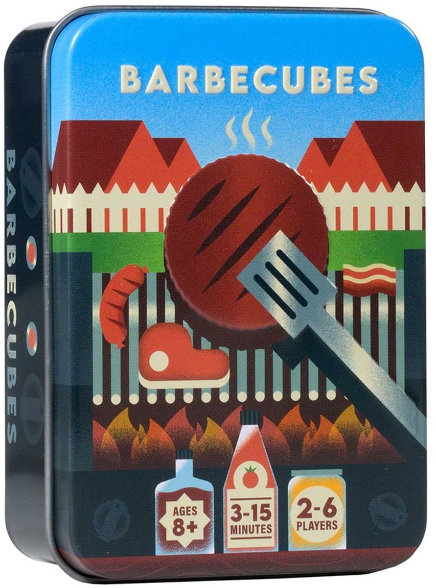 Asmodee Alley Cat Games Barbecues - gioco di abilità dal ritmo veloce per 2-6 giocatori