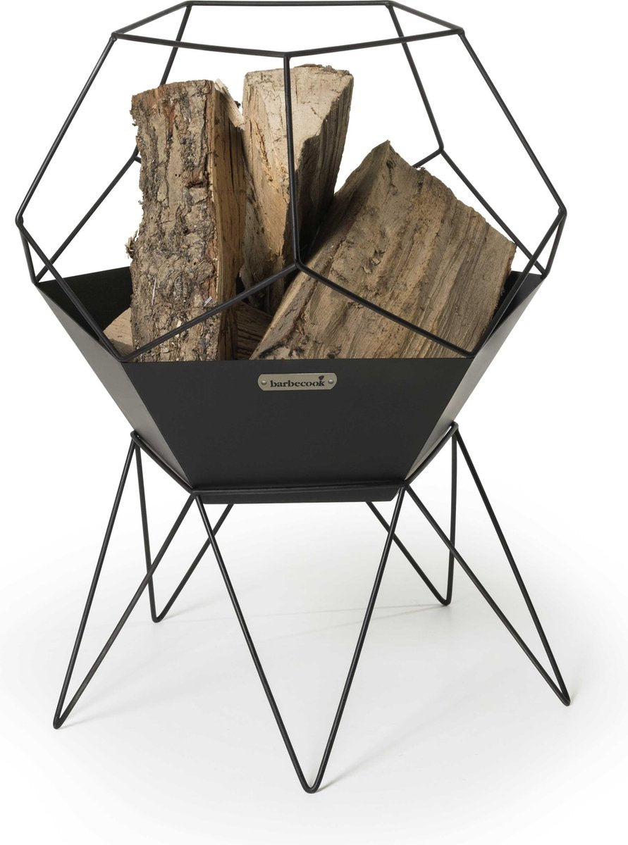 Barbecook Jura - braciere - per esterni - forma geometrica - 42,5x42,5x70 cm