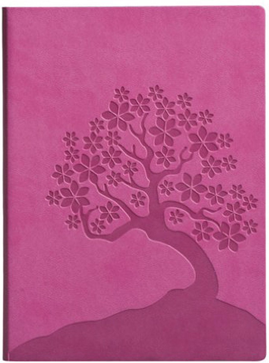 Cuaderno Eccolo - flor de cerezo rosa esencial - línea - aprox. 13x18cm - ec-d307l