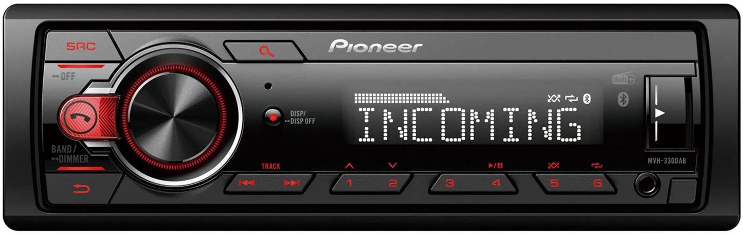 Pioneer autoradio mvh-330daban media tuner mvh-330daban