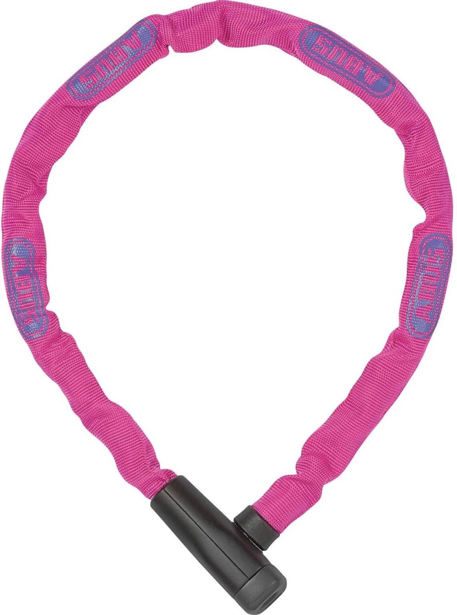 Lucchetto Abus steel-o-chain 5805k rosa blu 110 cm