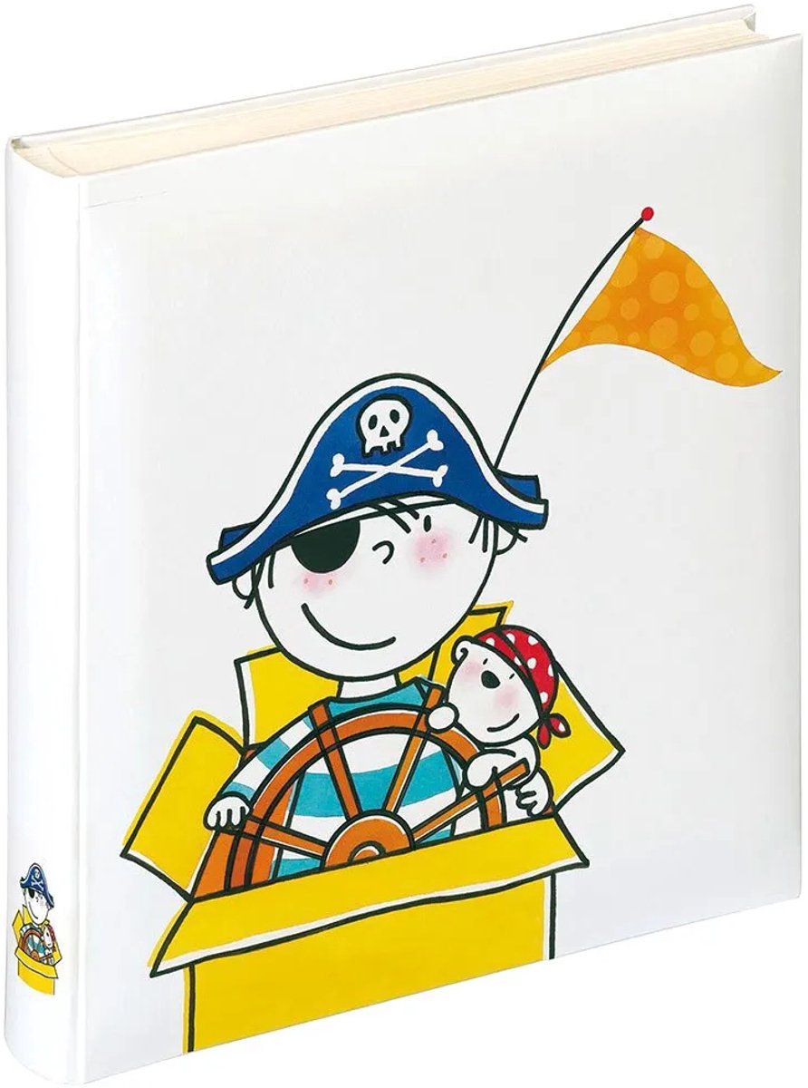 Walther fa-268-1 pirata - album fotografico - dimensioni 28 x 31 cm - colore giallo