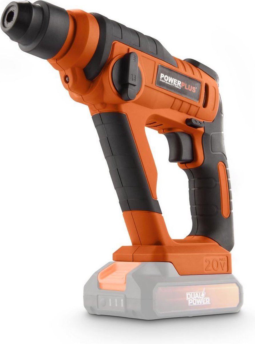 Taladro percutor powerplus 20v (sin batería) powdp15600