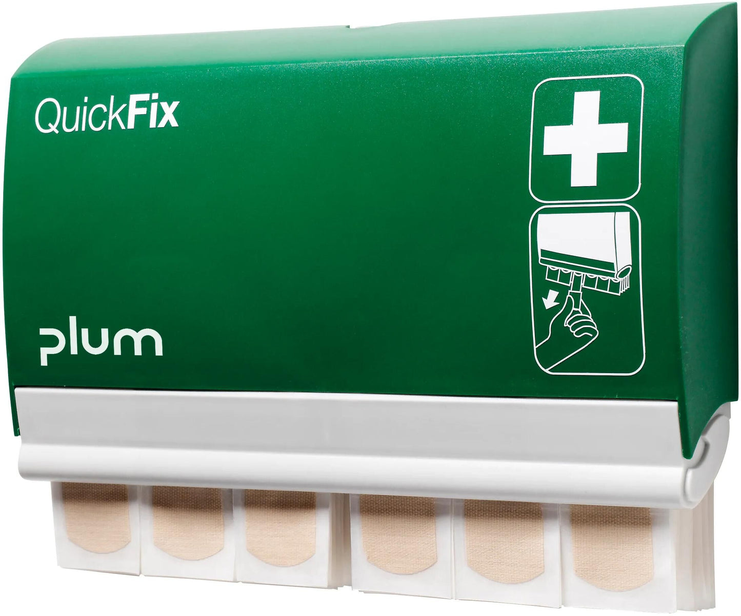 Dispenser per cerotti Plum Quickfix Dispenser per cerotti elastici a fissaggio rapido