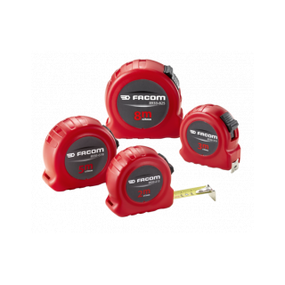 Flessometro Facom 8mt 25mm bifacciale con custodia in ABS