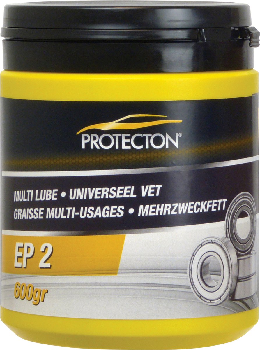 Grasso universale Protecton EP2 - per la lubrificazione dei cuscinetti - forte adesione al metallo - buon effetto anticorrosione antiusura - 600gr