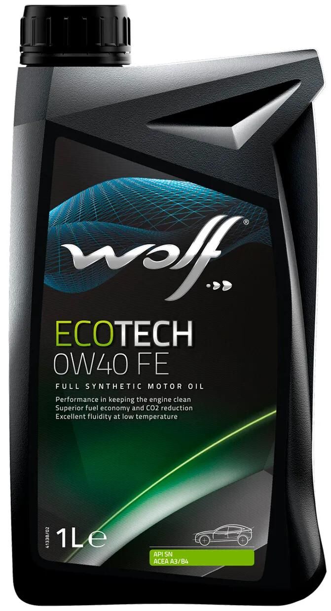 Wolf motoröl ecotech fe motoroil 0w40 1l ecotech fe