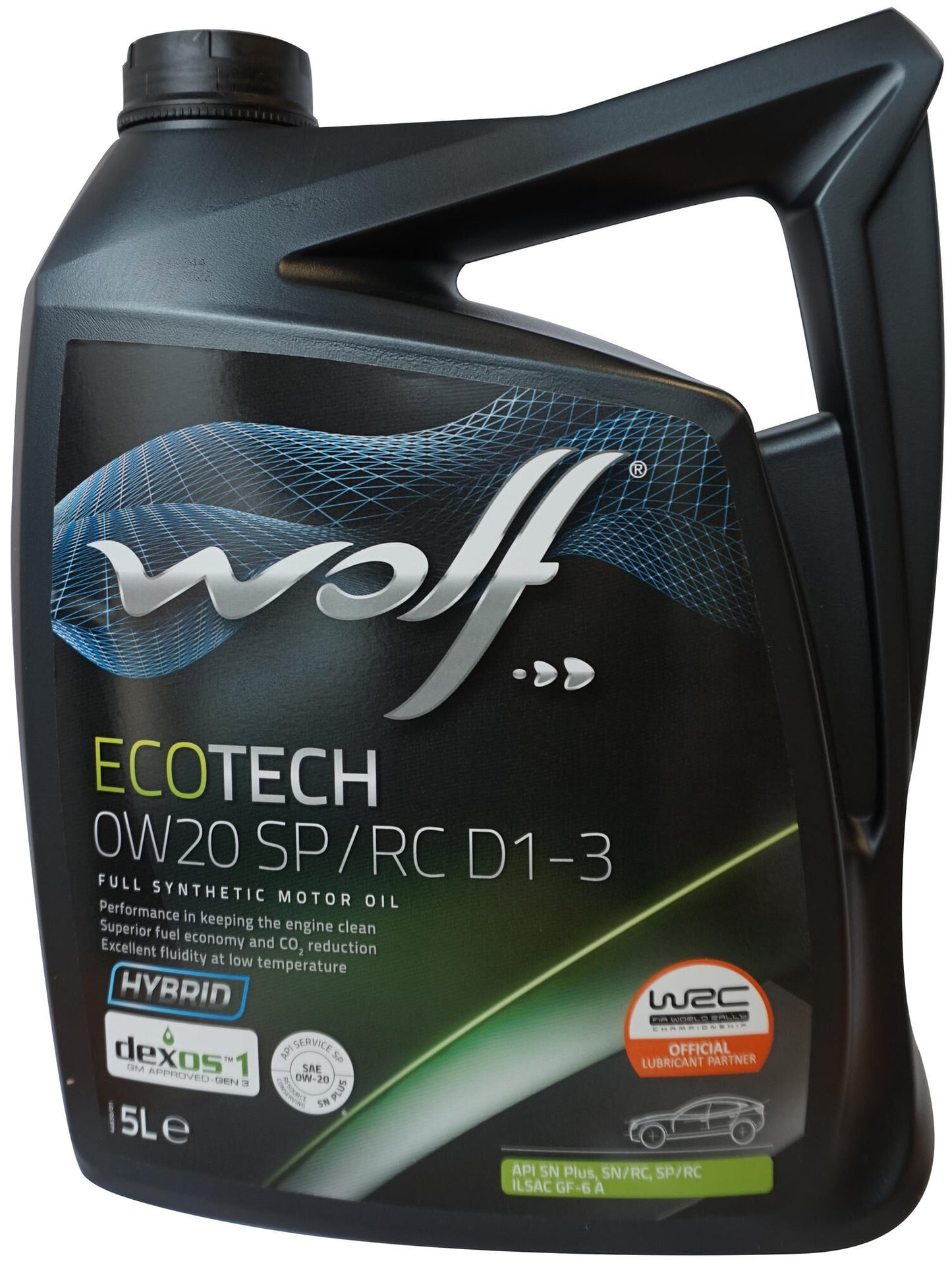 Wolf Motor Oil 'ECOTech SP RC D1-3 MOTOROIL 0W20 5L ECOTECH SP RC D1-3