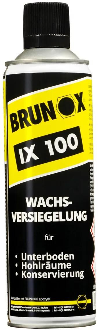 Brunox korrosionsschutz ix 100 wax sealant 500 ml ix100