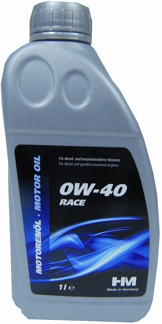 Olio motore HM 0W40 Race completamente sintetico 1 LTR.