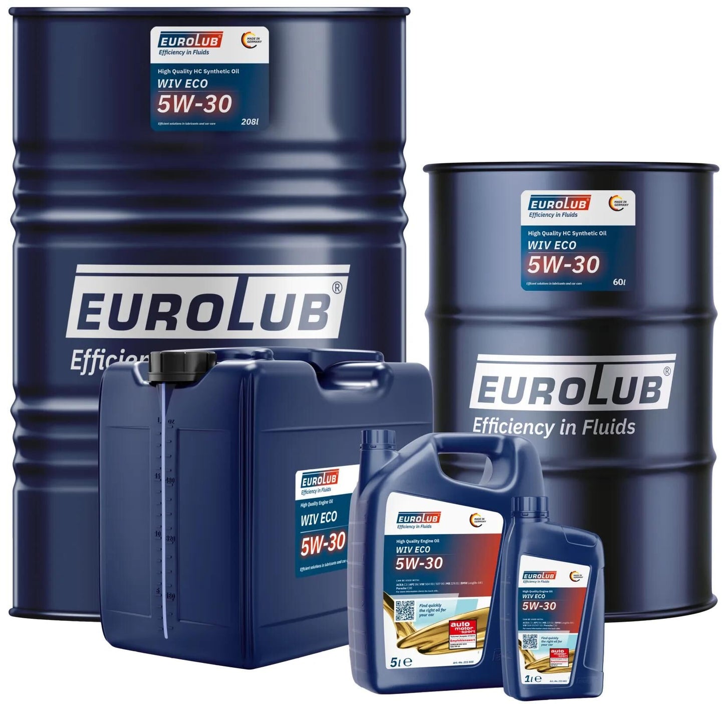 Eurolub motoröl wiv eco 5w-30 motoroil 5w30ll3 60 l wiv eco