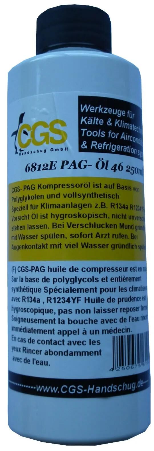 CGS PAG OEL 250ML ISO46