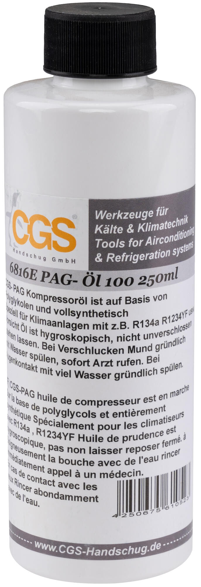 CGS PAG OEL 250 ml ISO100