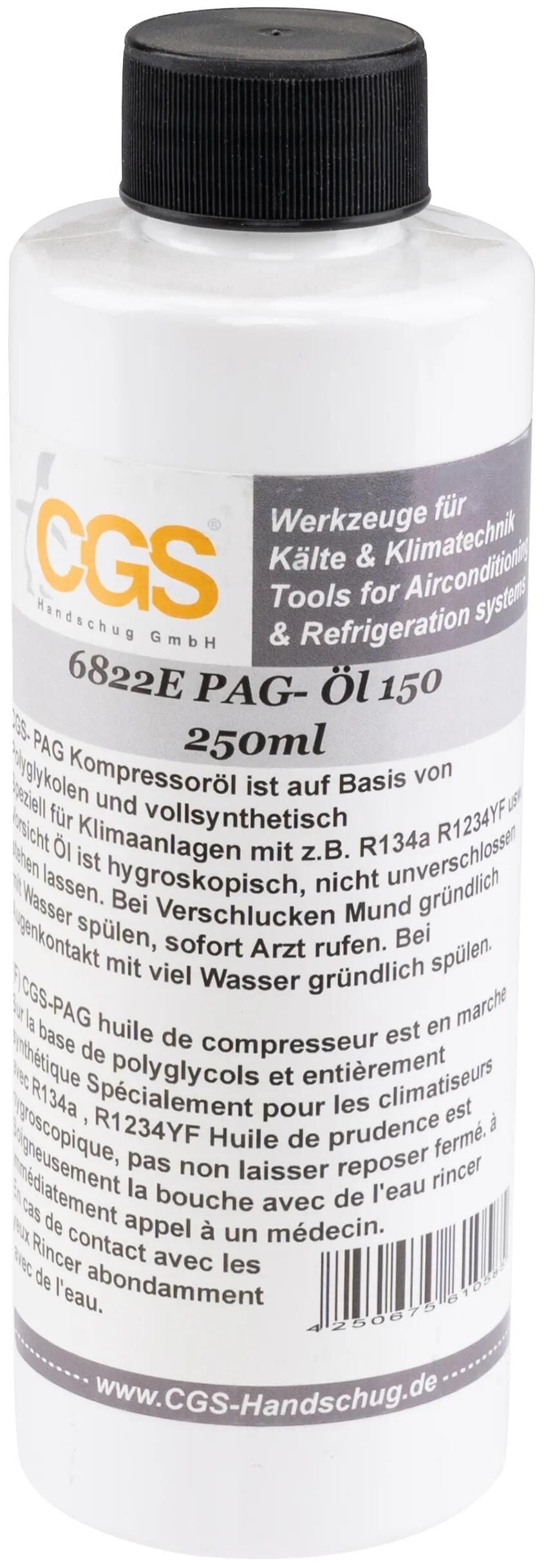 CGS PAG OEL 250ML ISO150