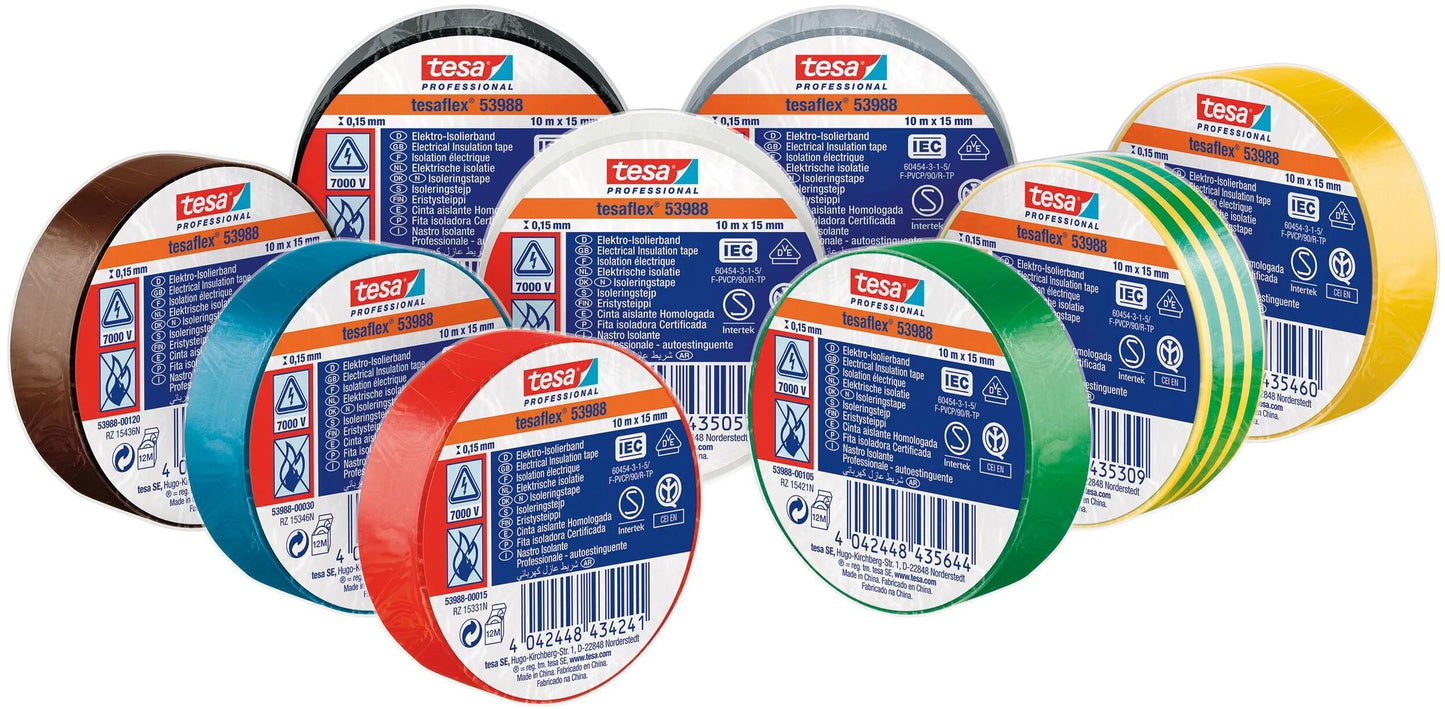 Tesa Insulating Tape Sets 10 R