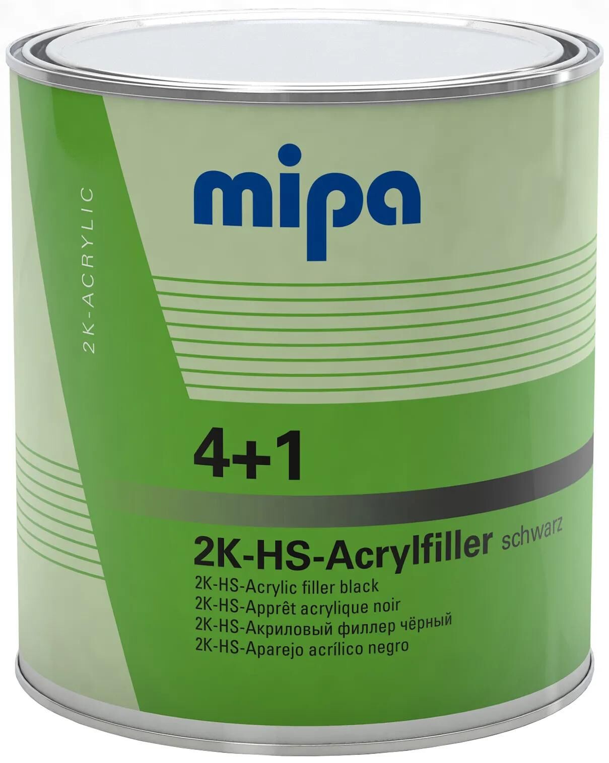 Mipa 4+1 filtro acrilico HS 3L nero