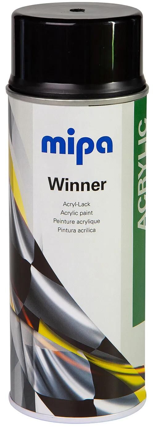 Lacca acrilica mipa nera GLO 400 ml