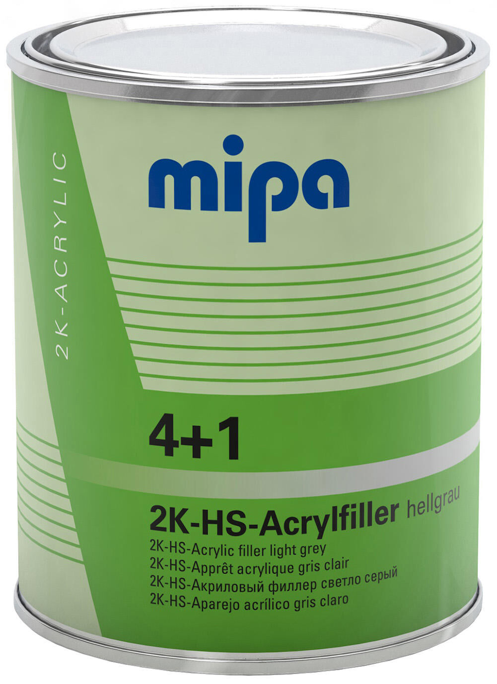 MIPA 4+1 Filtro acrílico HS 1L gris claro