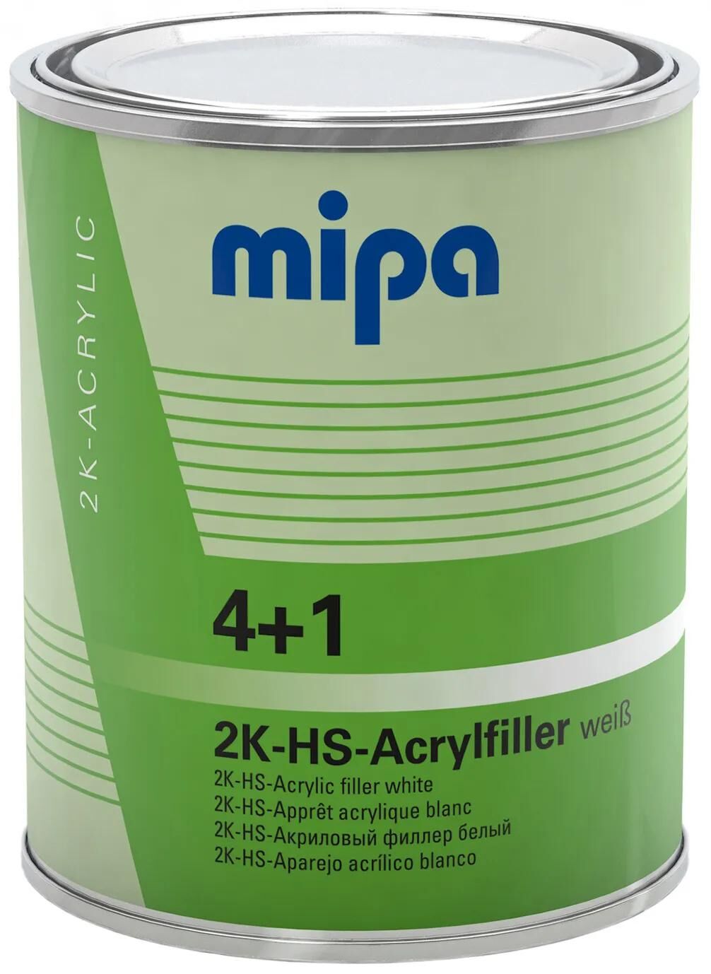 MIPA 4+1 Filtro acrílico HS 1L White