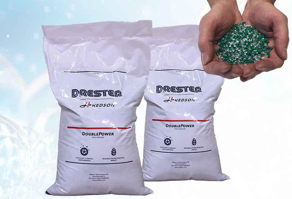 Drester granulate f. Lavaggio delle ruote.