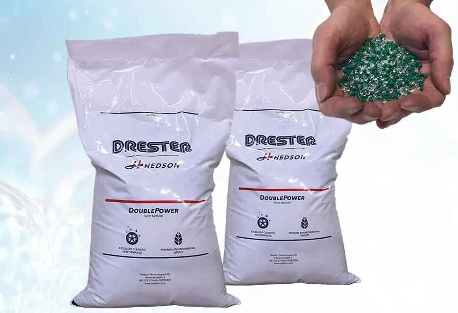 Drester granulate f. Lavaggio delle ruote.