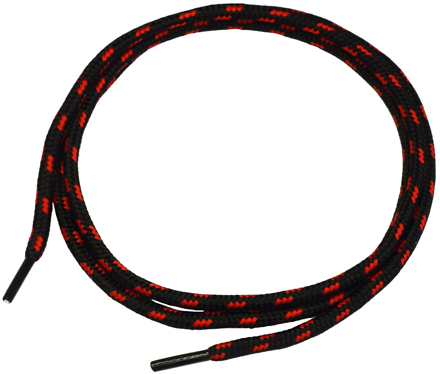 Nitras Safety Shoelaces 90 cm Black Red
