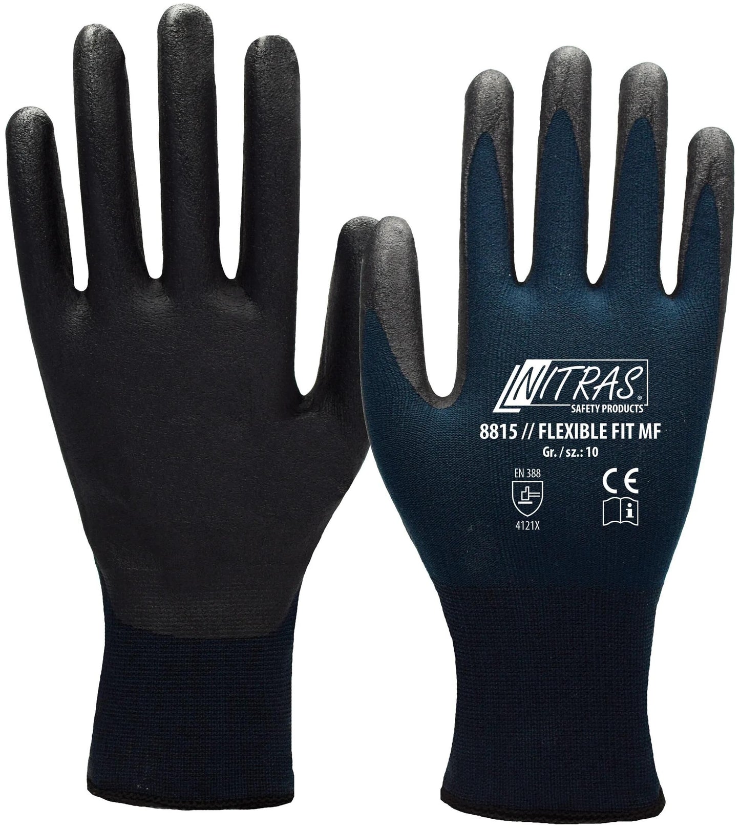 Nitras Safety Glove Size 11 Flexible Fit MF