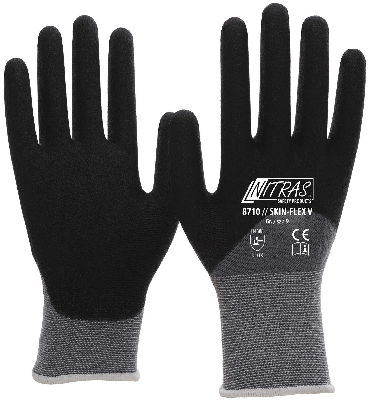Nitras Safety Glove Dimensioni 7 Flex Skin V V