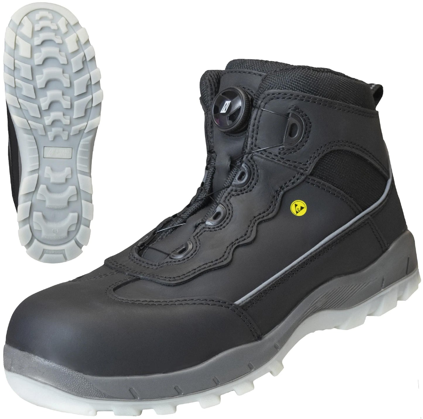 Stivali di sicurezza della sicurezza nitras Gr. 45 Sport Step Mid Fit