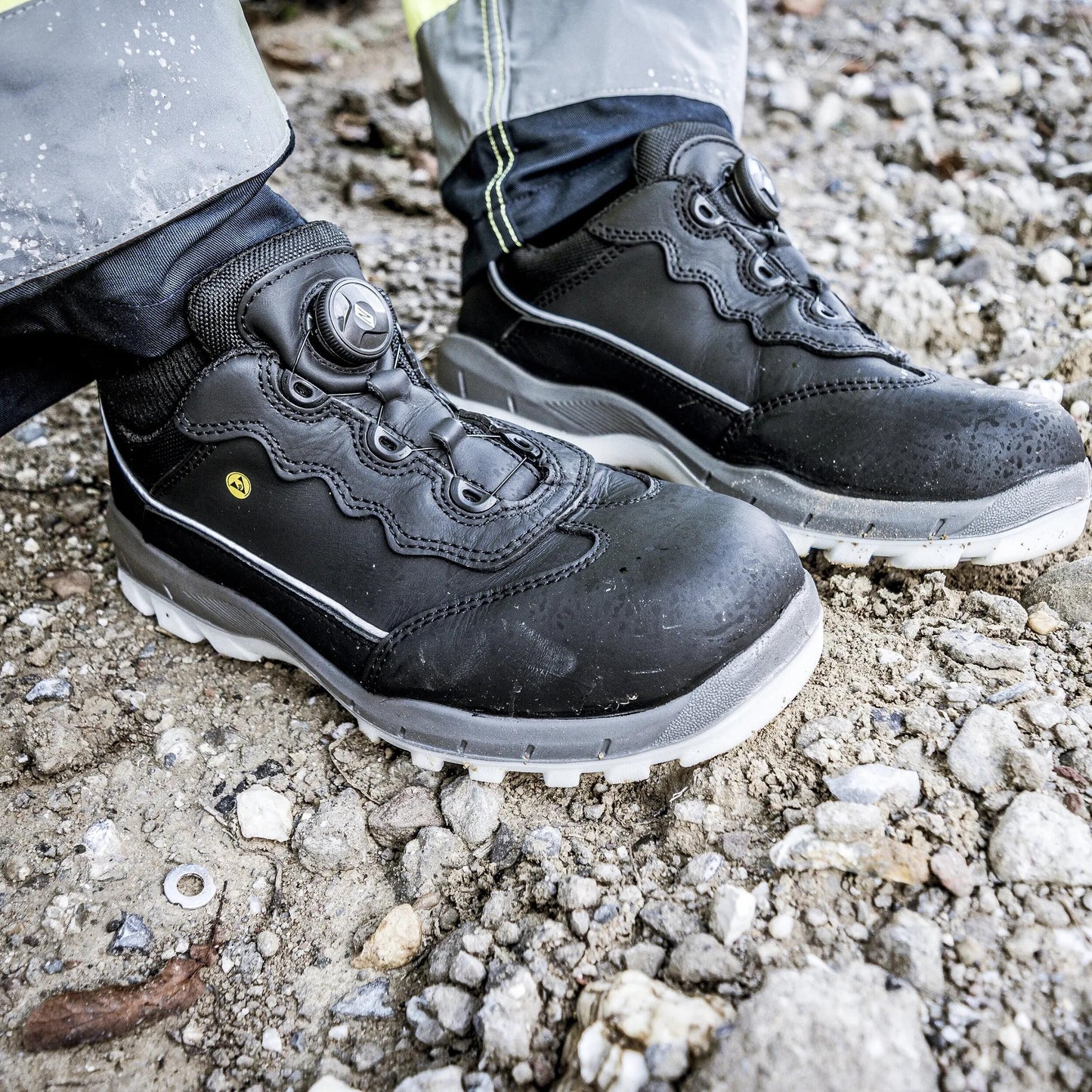 Nitras safety halbschuh sport step fit safety shoes gr. 43 sport step fit