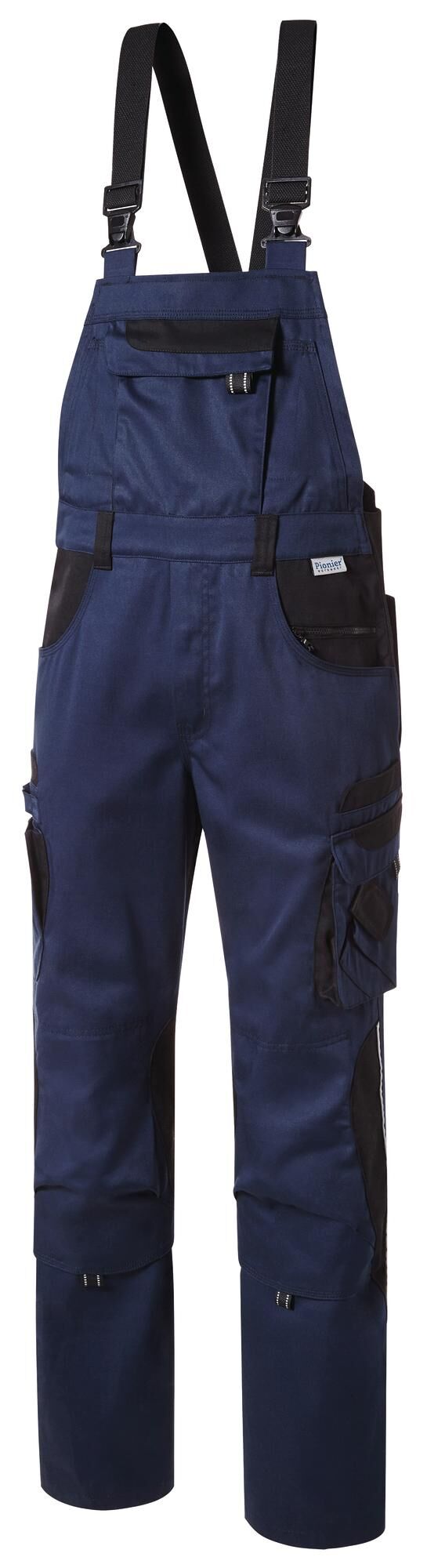 Pionier da lavoro dungarees strumenti dimensioni 50 pioniere blu nero