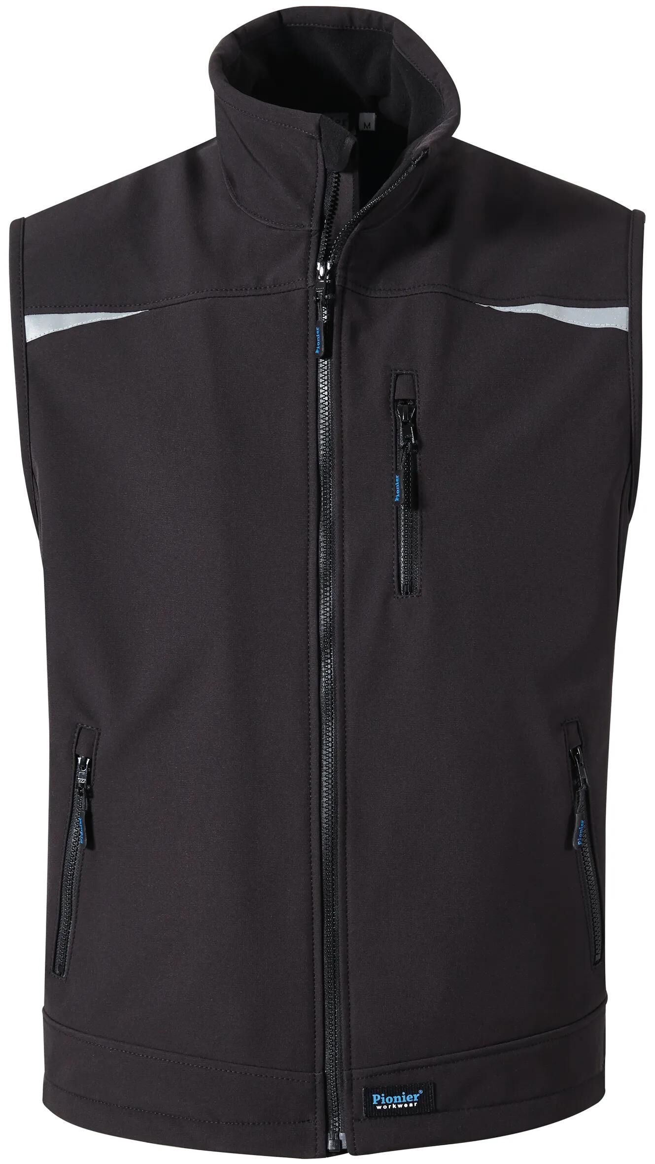 Giubbotto softshell da lavoro pionier GR. M Pioneer nero