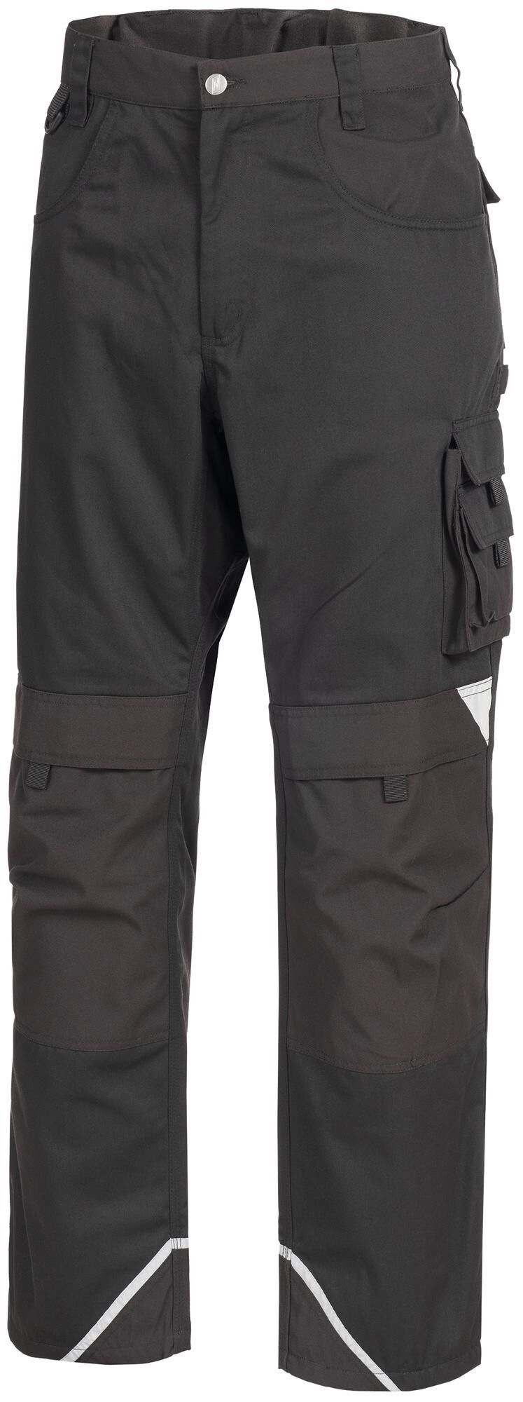 Pantalones de seguridad nitras tamaño 52 negro nitras movimiento tex más