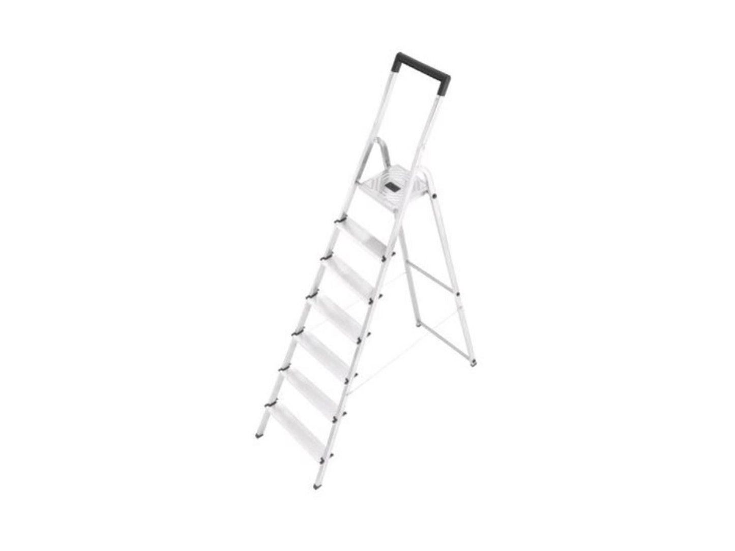 Hailo l40 scala 7 gradini in alluminio (6 + piattaforma)