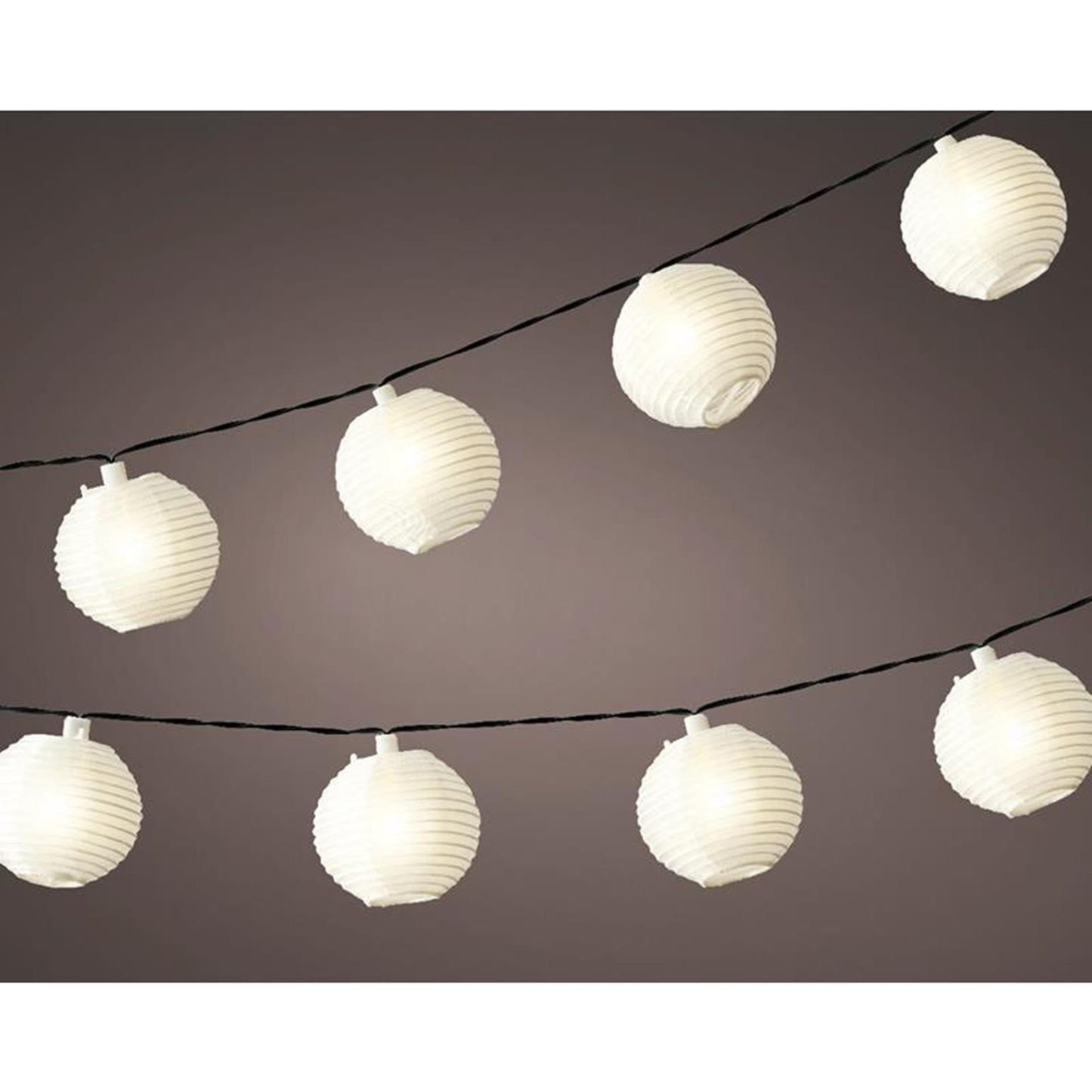 Lanterne solari Lumineo LED 10 lampade 450cm