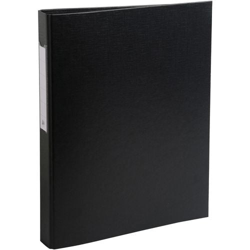 Raccoglitori ad anelli exacompta cartone pp 26x32 cm larghezza dorso 4 cm nero meccanismo a D a 2 anelli