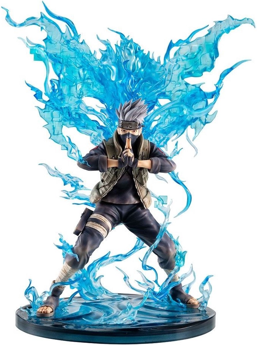 Megahouse naruto hatake kakashi susano figure 28cm - naruto g.e.m. precious series - anime figuur