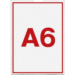 U-hoezen esselte a6 10,5x14,5cm 120 micron transparant