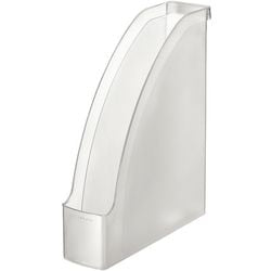 Cassette per riviste leitz plus 2476 a4 7 cm trasparente