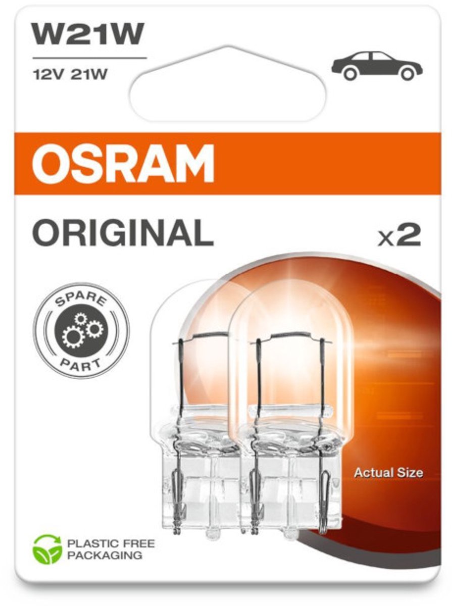Set originale Osram w21w-t20 7505-2bl