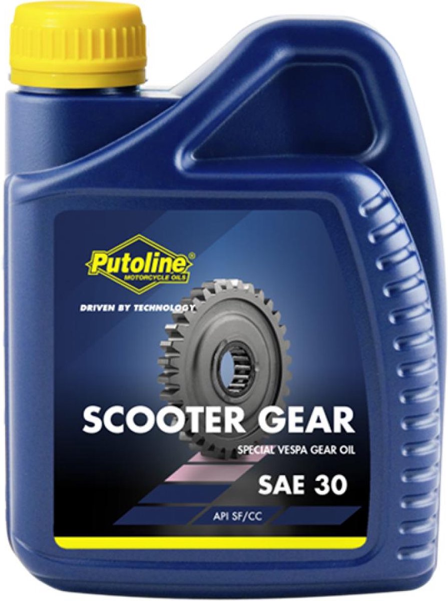 Aceite de transmisión Putoline SAE30 500ml para scooter Vespa Lambrettas vintage