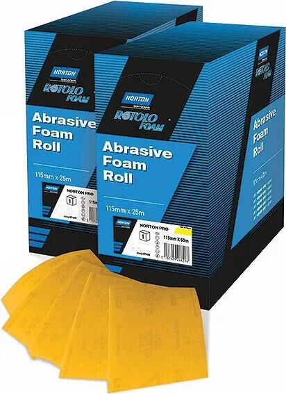 Norton Leviging Roll 115MMX25M P500