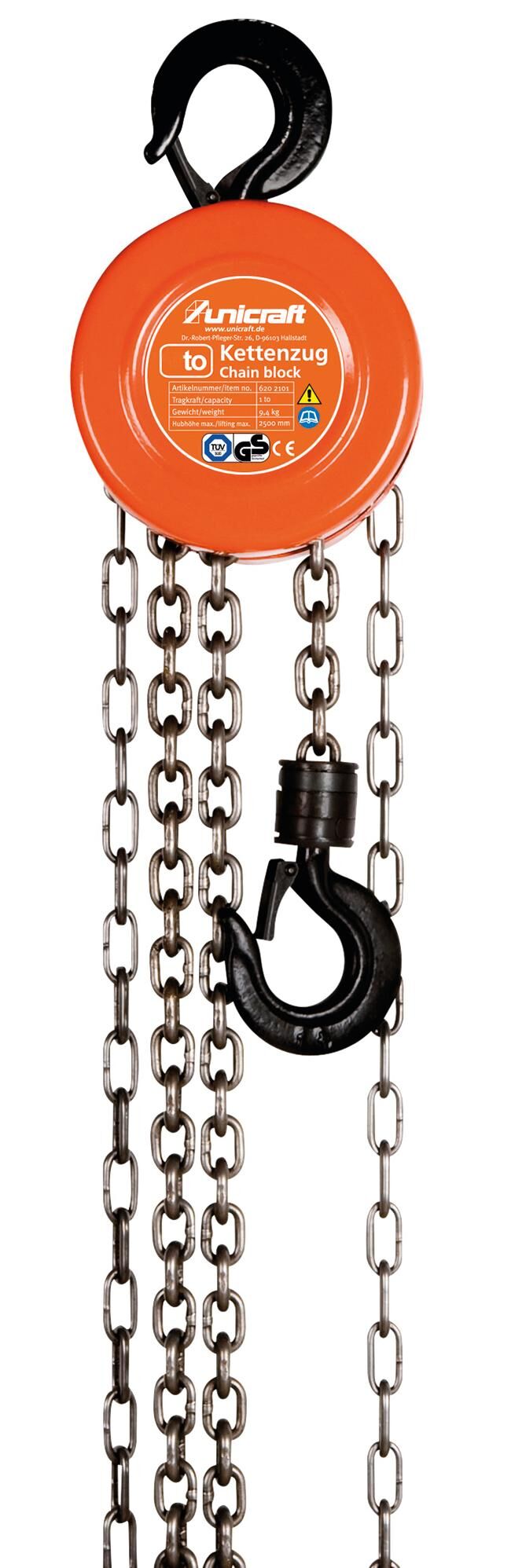 Azulador de la cadena Unicraft K 1000