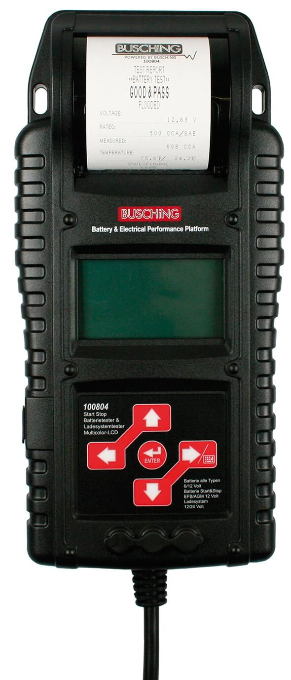 BUSCHING Inizia Stop Batt. Lapesys. LCD multicolore