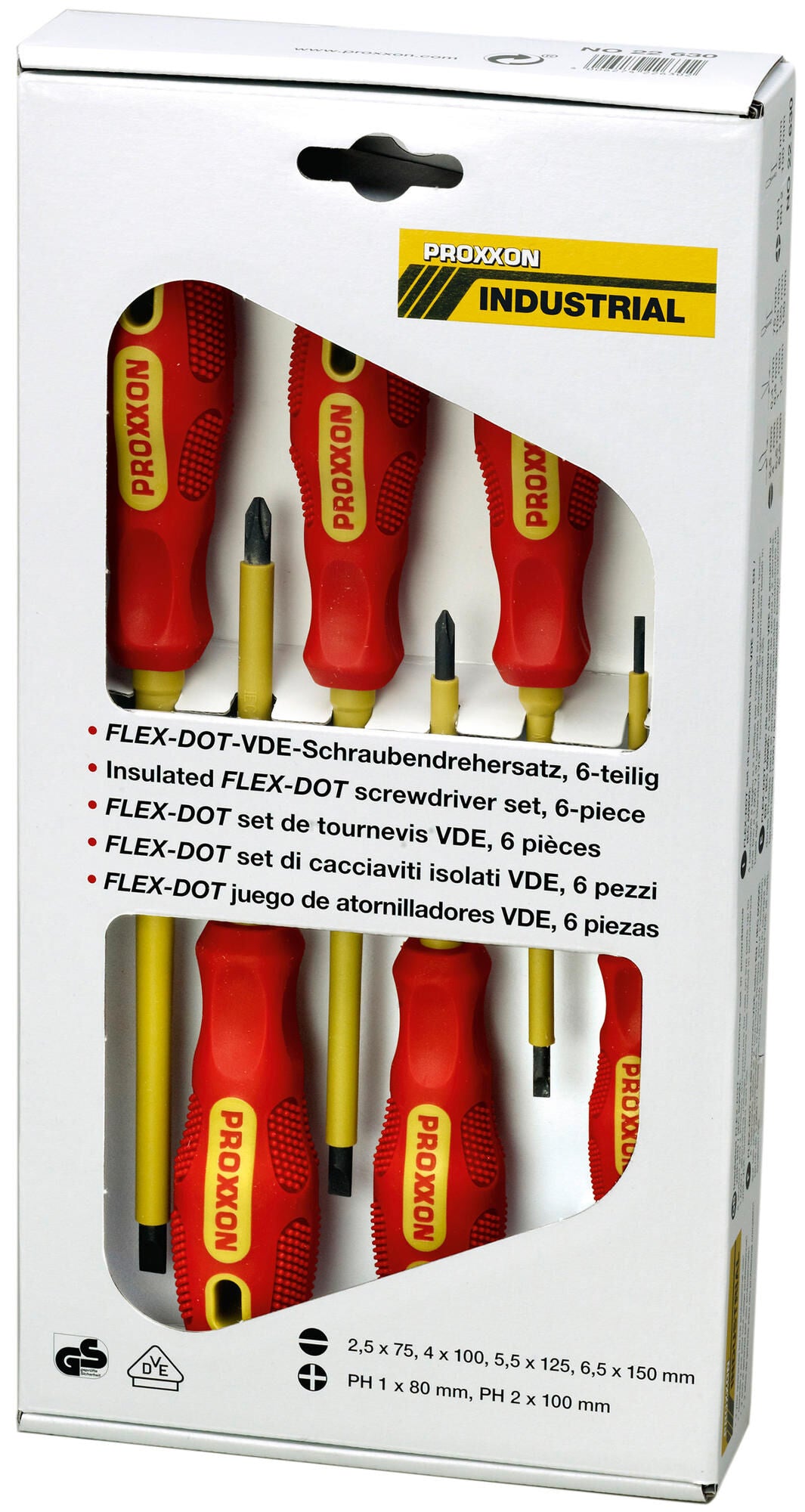PROXXON VDE Tornillo de tornillo 6 Capas