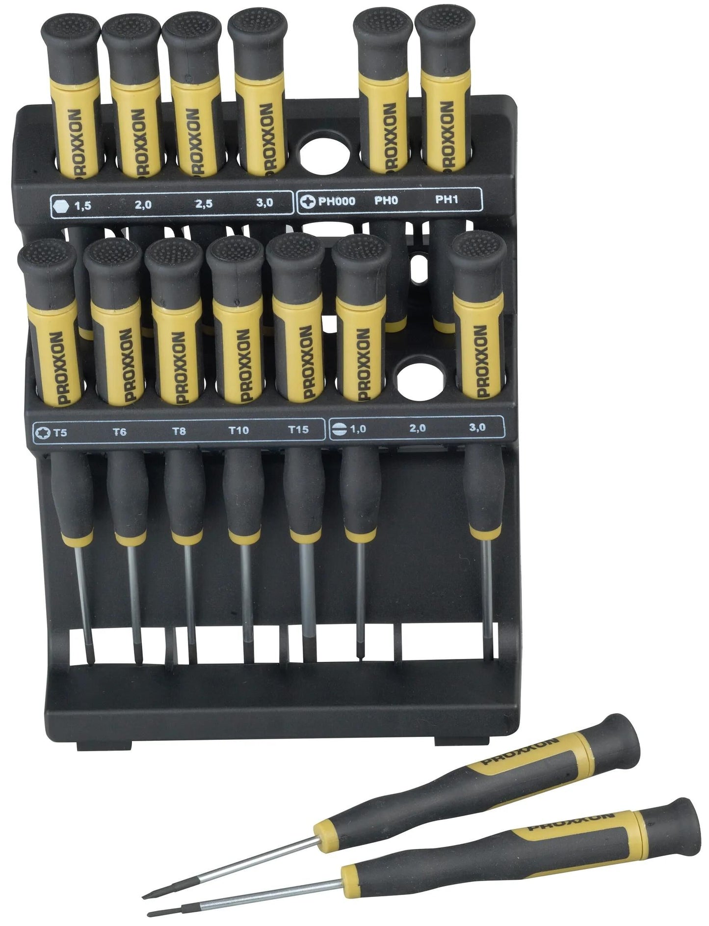 Il cacciavite Proxxon imposta micro-driver 15pcs