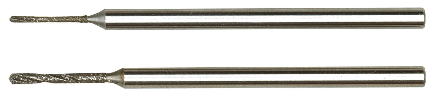 Proxxon spiralbohrersatz diamond spiral drill 1x 0.8mm and 1x 1.2mm