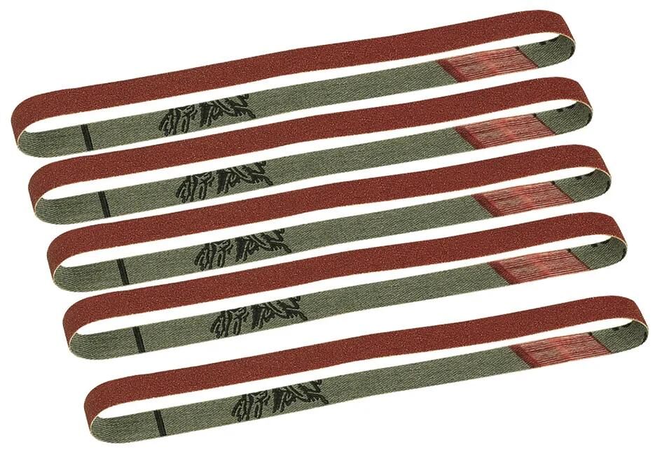 Proxxon schleifbänder sanding belts 5st sil-carbide k180